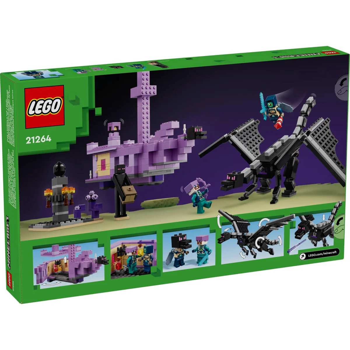 LEGO 21264 ENDER ZMAJ I END BROD