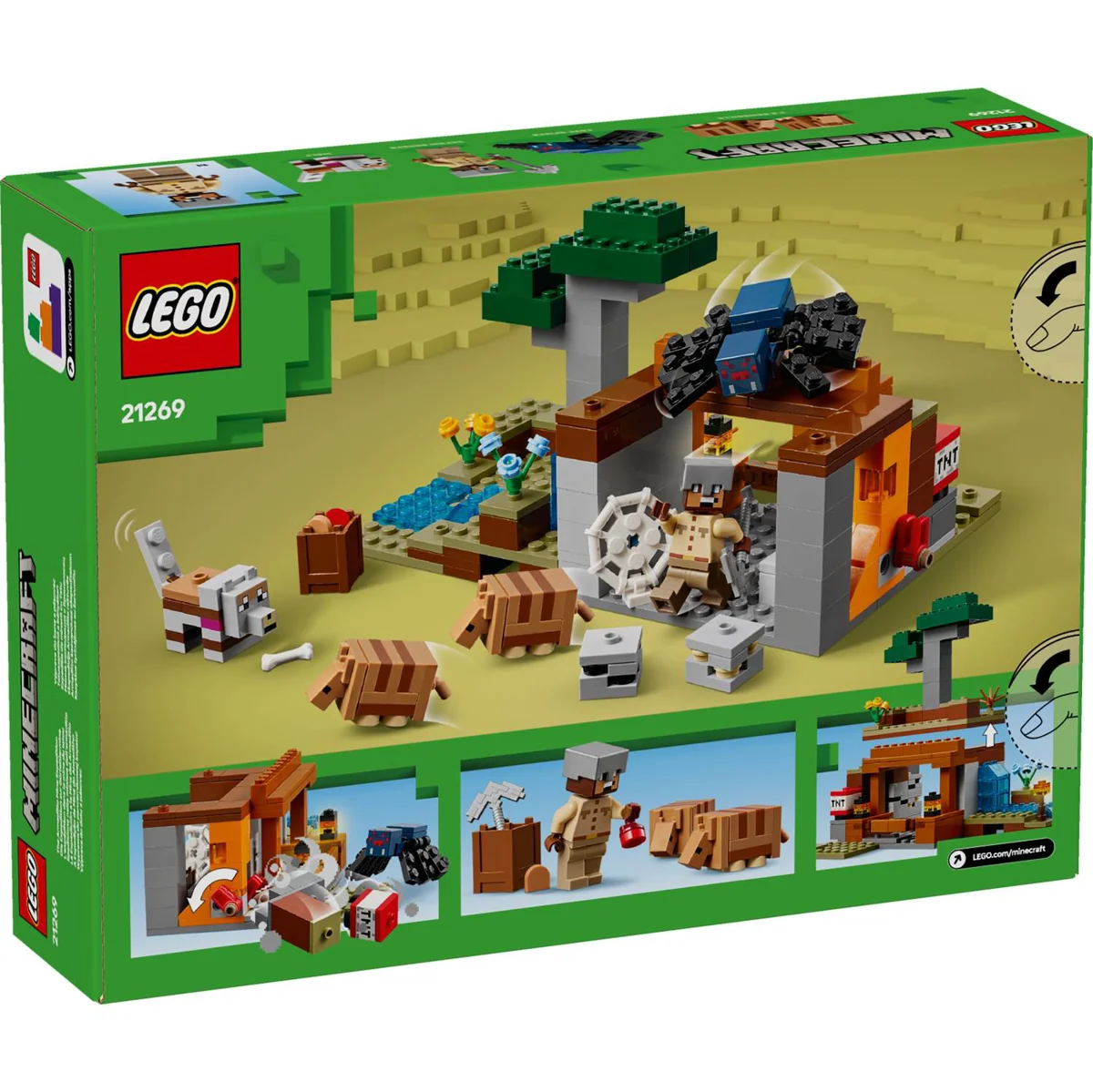 LEGO 21269 EKSPEDICIJA ARMADILLO RUDNIK