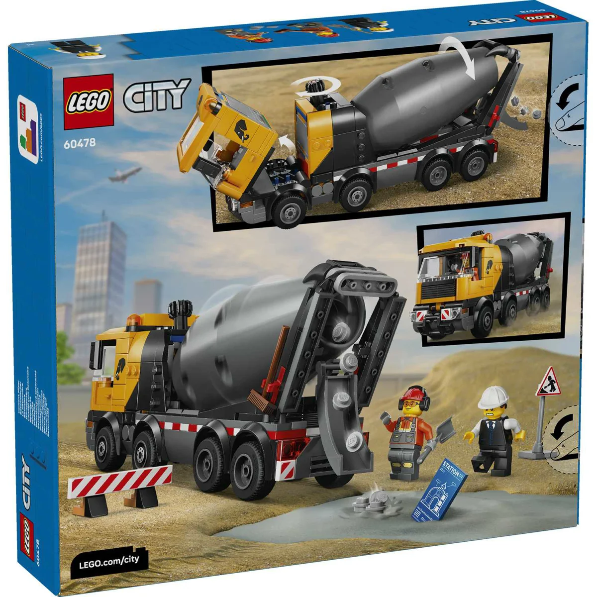 LEGO 60478 MJEŠALICA ZA BETON