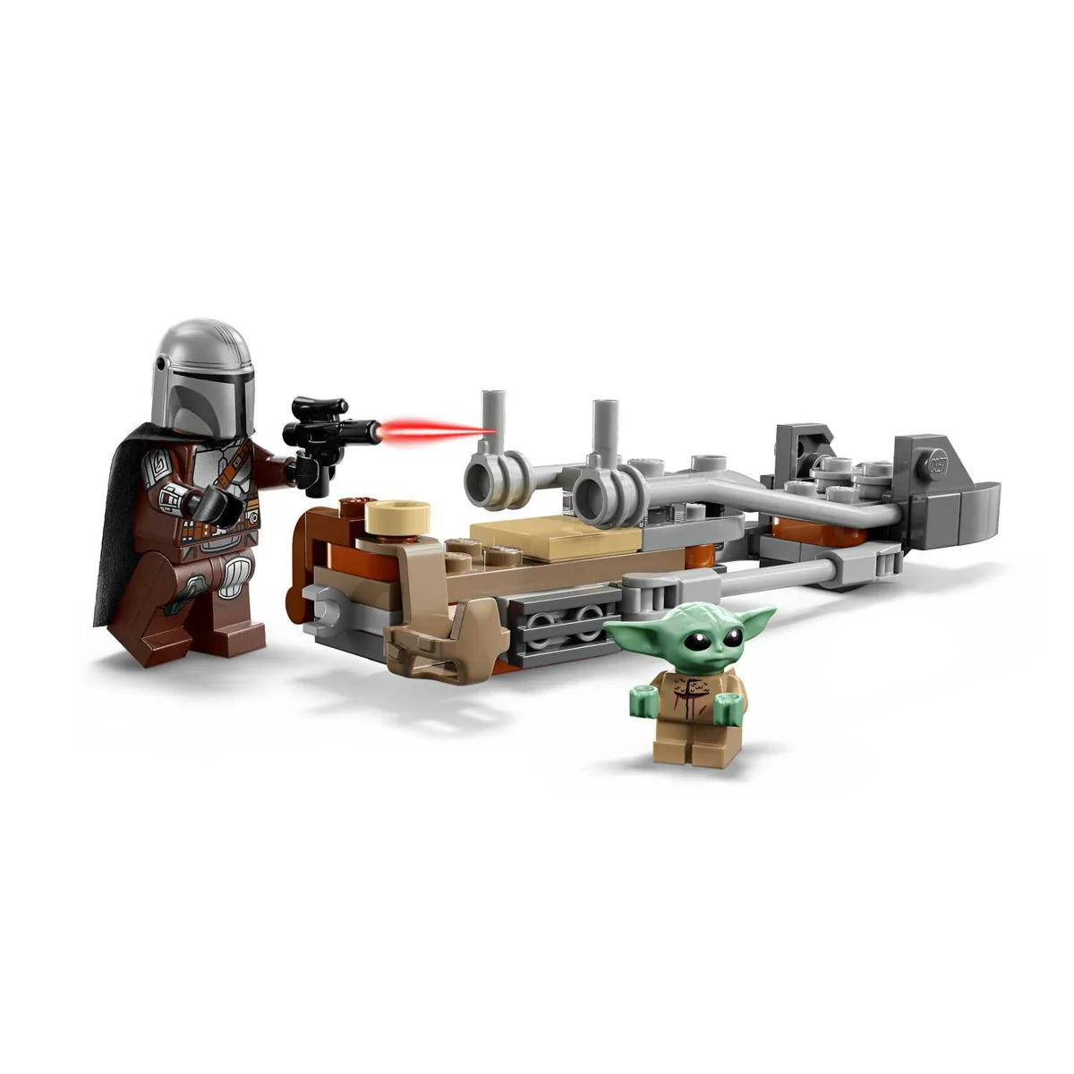 LEGO 75436 MANDALORIAN I GROGUOV BRZI MOTOCIKL