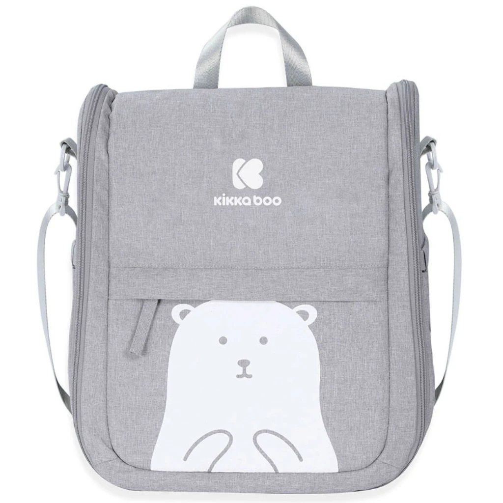 KIKKA BOO BEAR TORBA-PUTNI KREVET 2U1 GREY