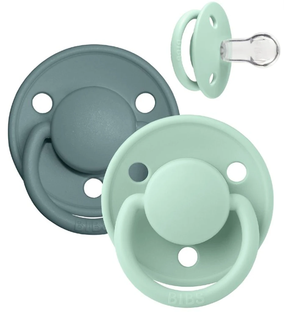 BIBS DELUXE SILICONE NIRDIC MINT&ISLAND SEA 1