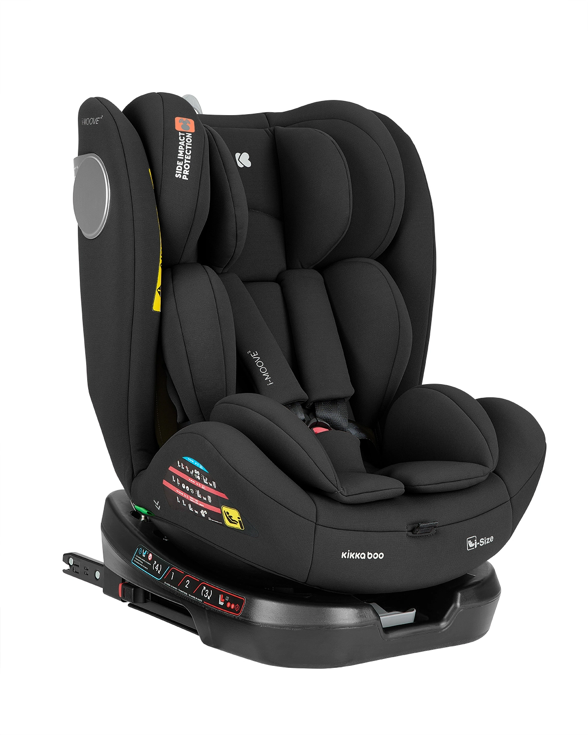 KIKKA BOO AUTOSJEDALICA I-MOOVE 2,I-SIZE,BLACK