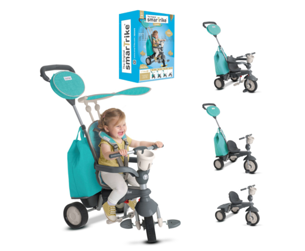 TRICIKL VOYAGE 4U1,SVIJETLO PLAVI TŠ.