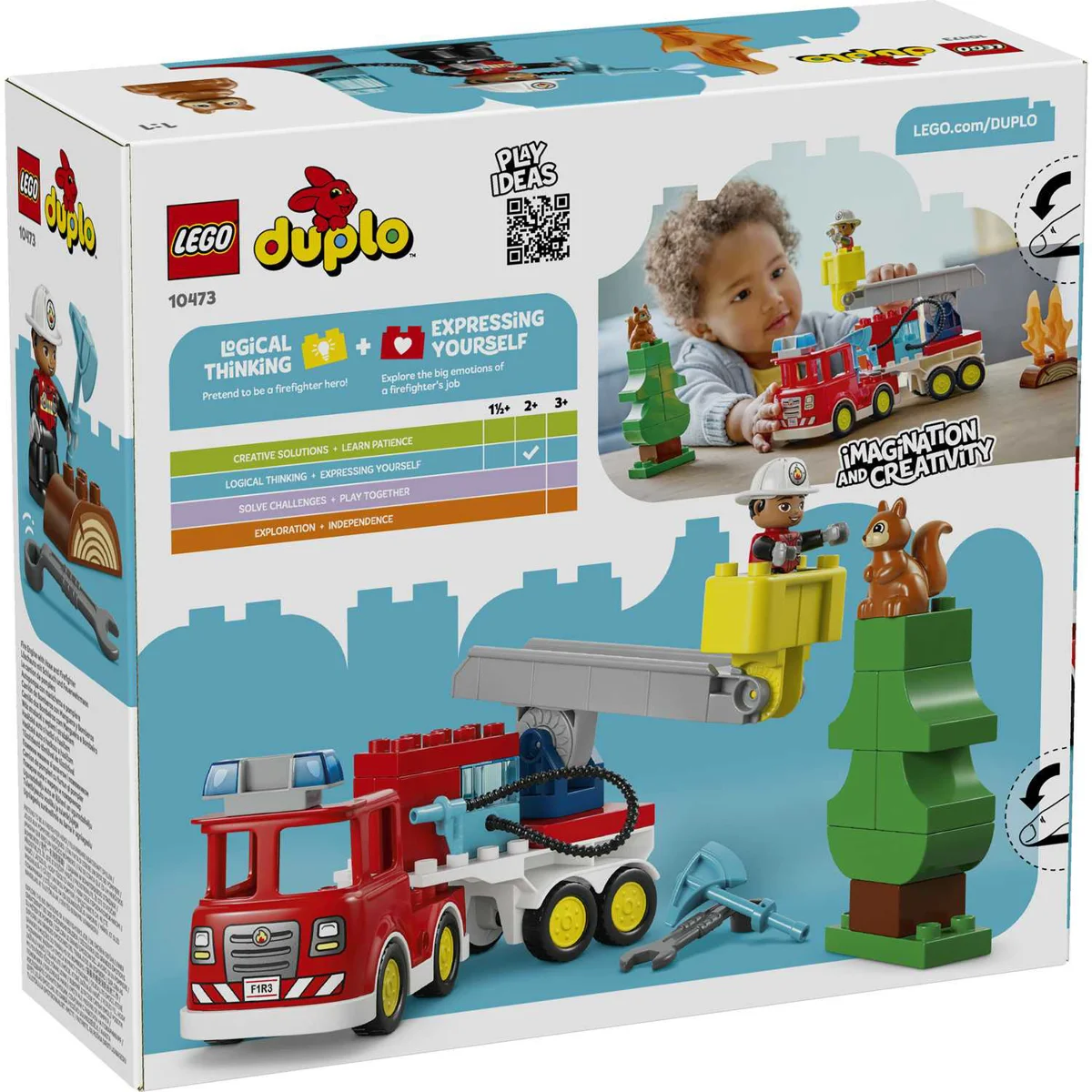 LEGO 10473 VATROGASNI KAMION