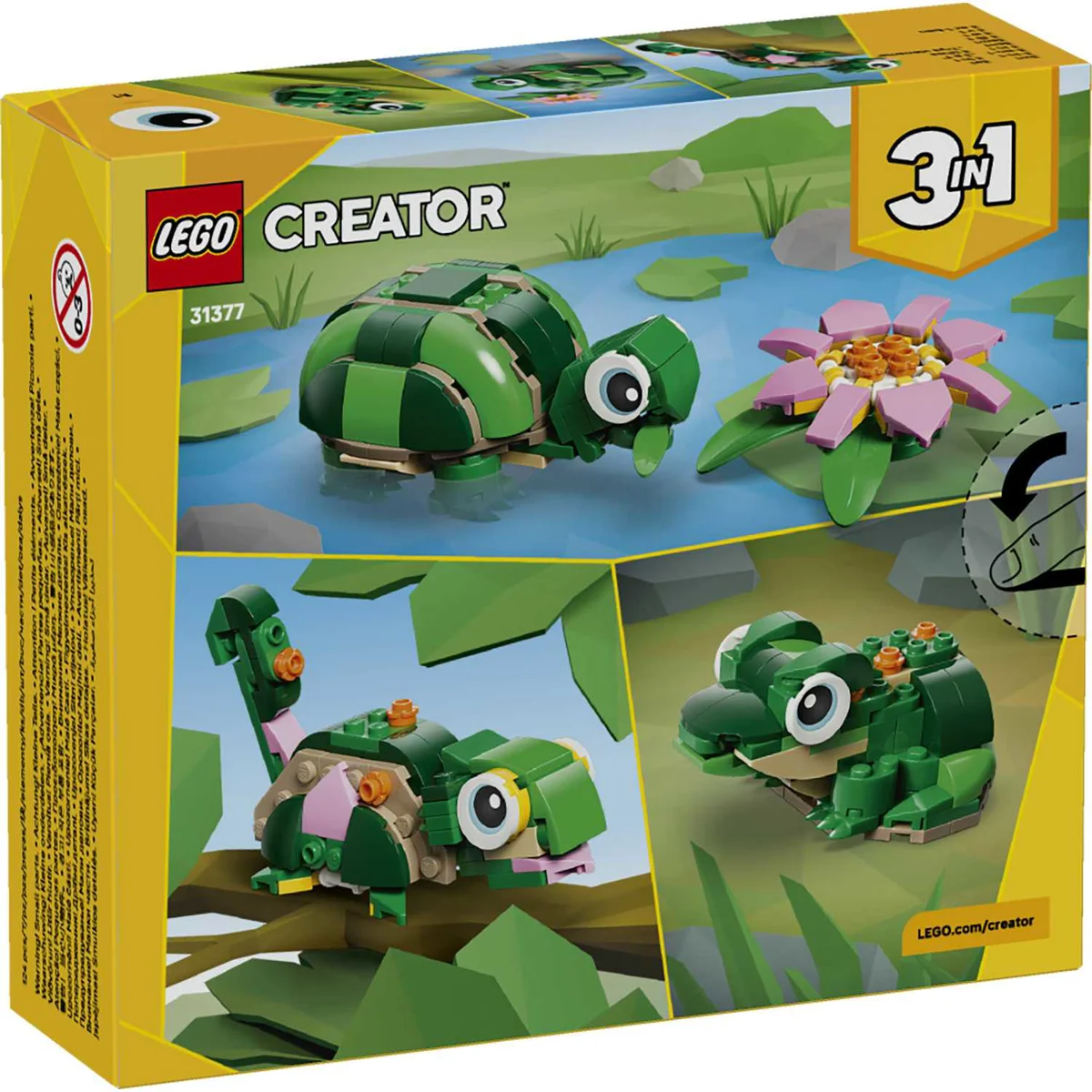 LEGO 31377 KORNJAČA SA CVIJETOM LOPOČ