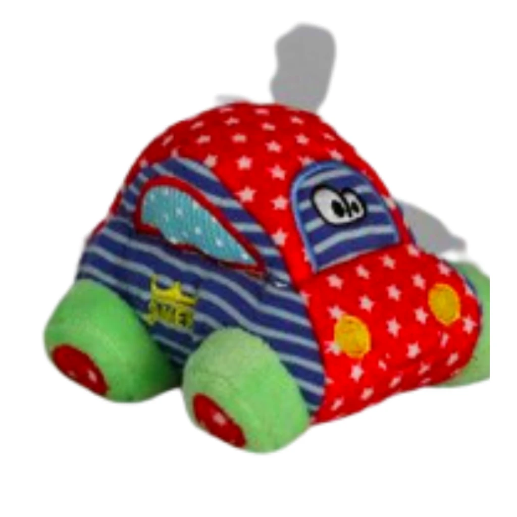 AMEK PLIŠ BABY ZVEČKA AUTO 8CM