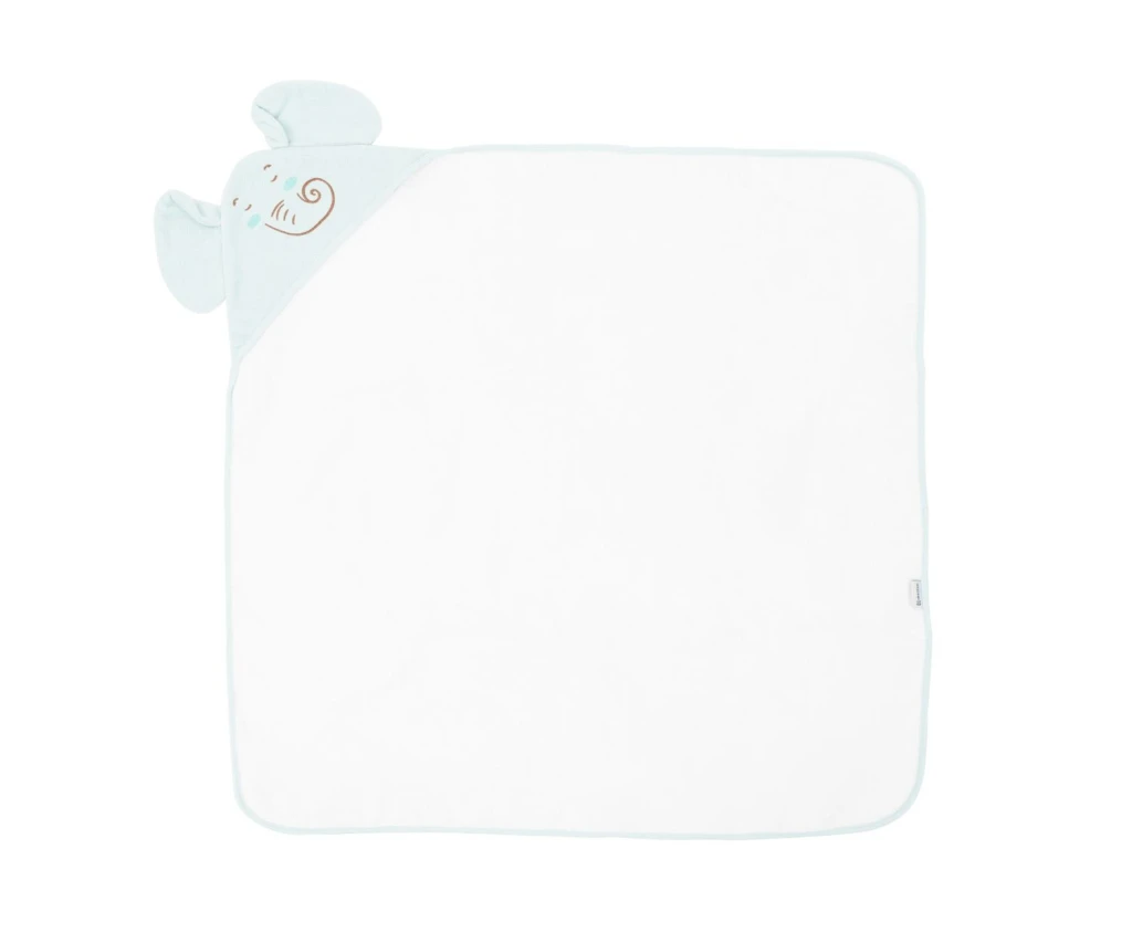 KIKKA BOO RUČNIK 90/90CM ELEPHANT TIME