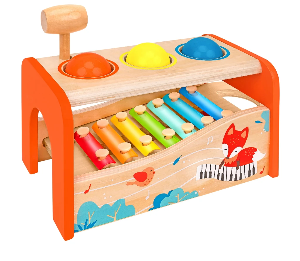 GLOBO DRVENI KSILOFON+ČEKIĆ