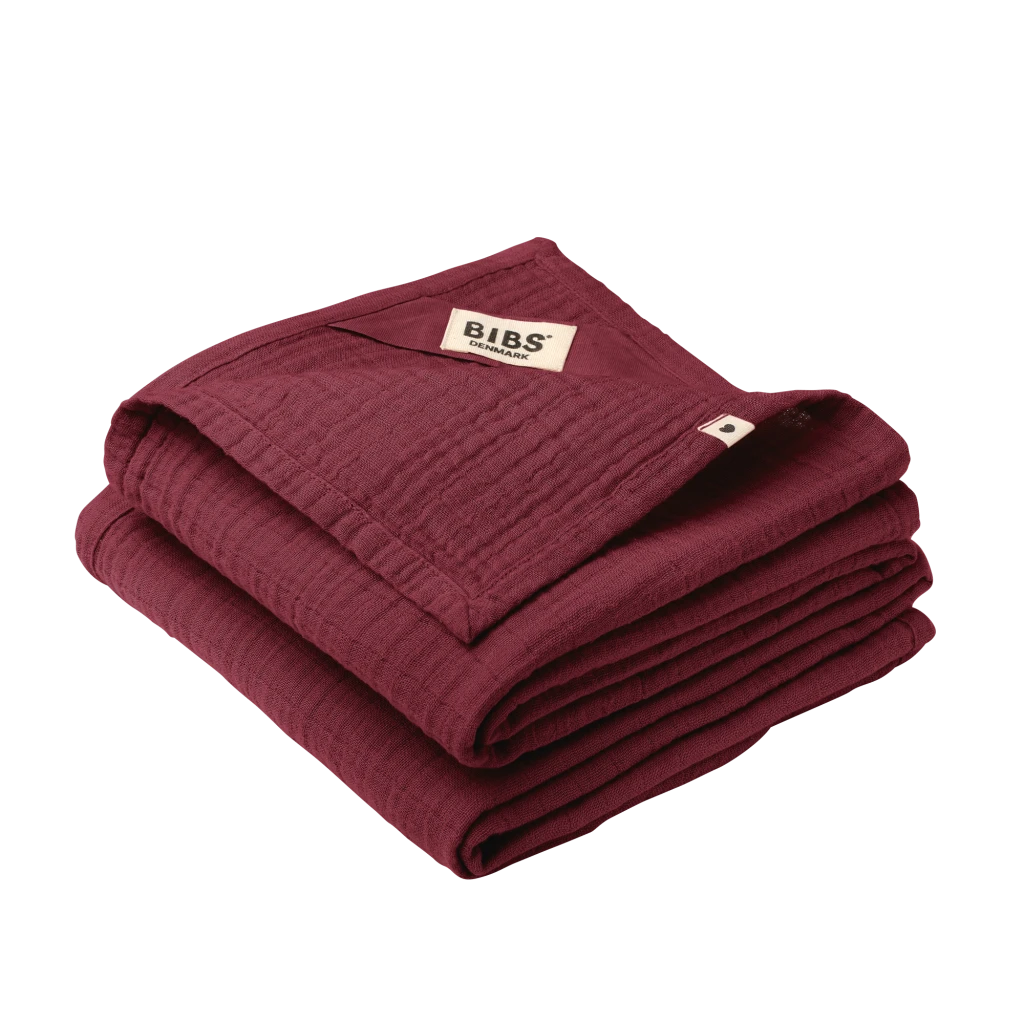 BIBS MUSLIN PELENA 2PAK,70X70,ELDERBERRY