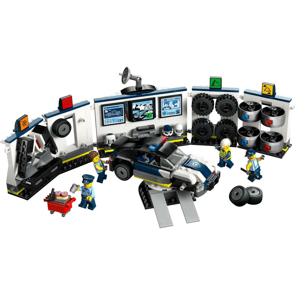 LEGO 60457 GARAŽA ZA POLICIJSKA VOZILA
