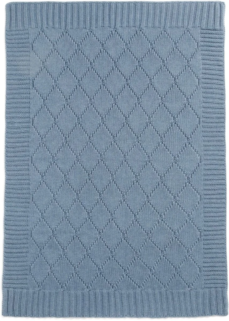 MAMAS&PAPAS PLETENA DEKICA DENIM BLUE