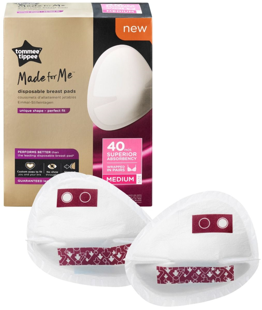 TOMMEE TIPPEE JASTUČIĆI ZA DOJILJE VEL. M 40 KOM