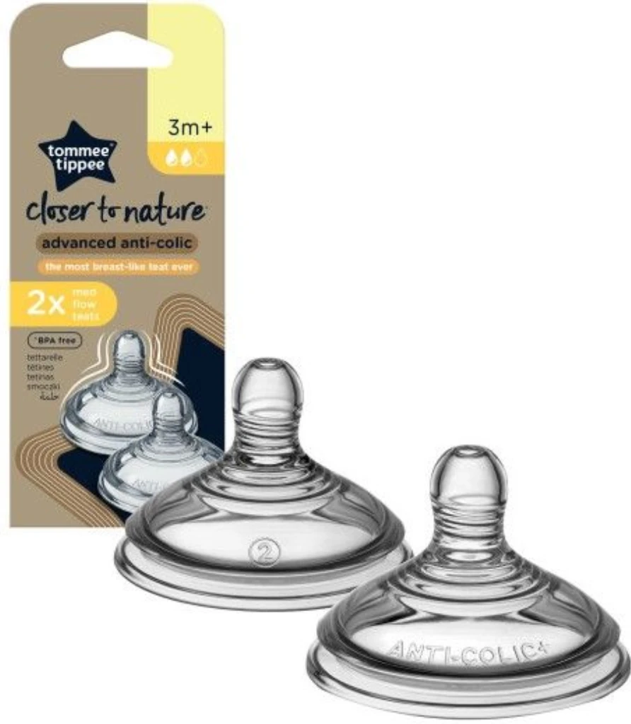 TOMMEE TIPPEE ANTI-COLIC DUDE SREDNJI OTVOR 2KOM