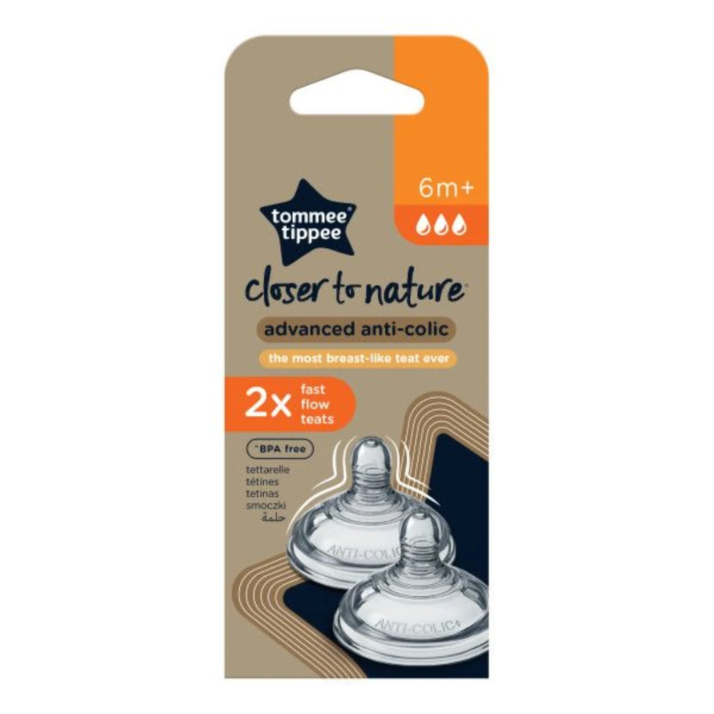 TOMMEE TIPPEE ANTI-COLIC DUDE VELIKI OTVOR 2KOM