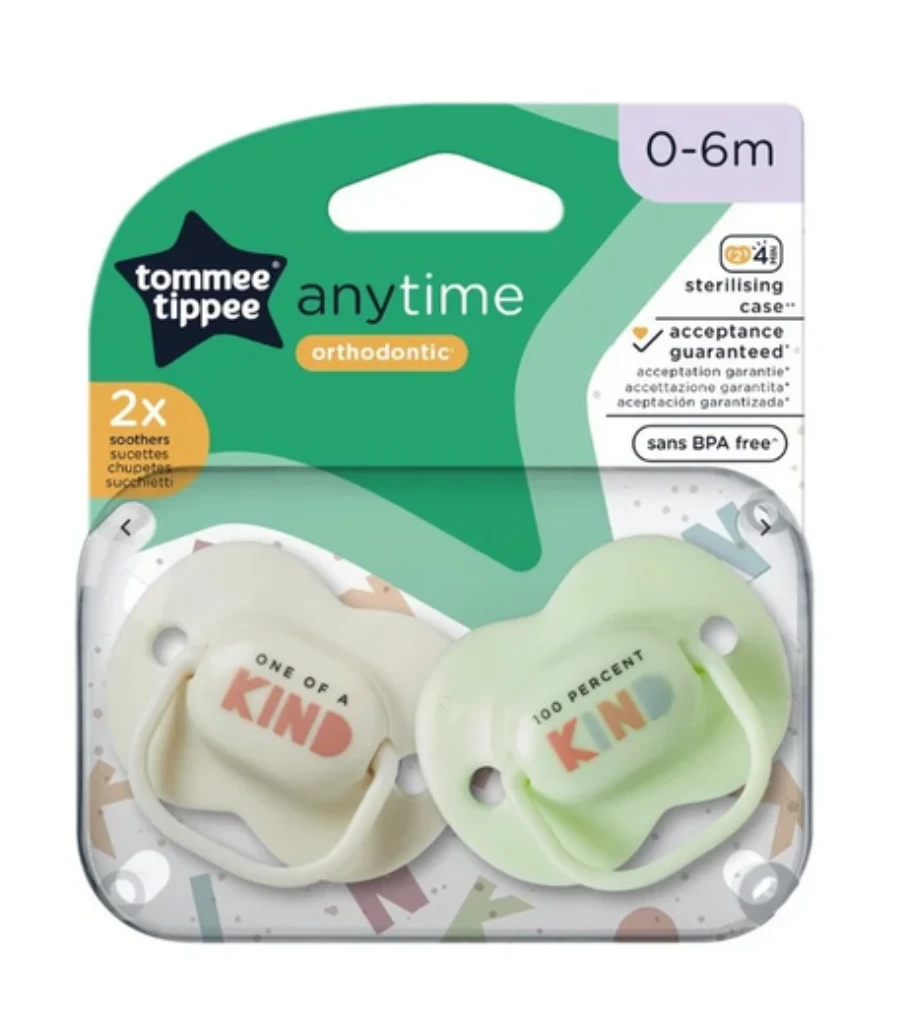 TOMMEE TIPPEE DUDA VARALICA ANY TIME 0-6MJ. 2KOM