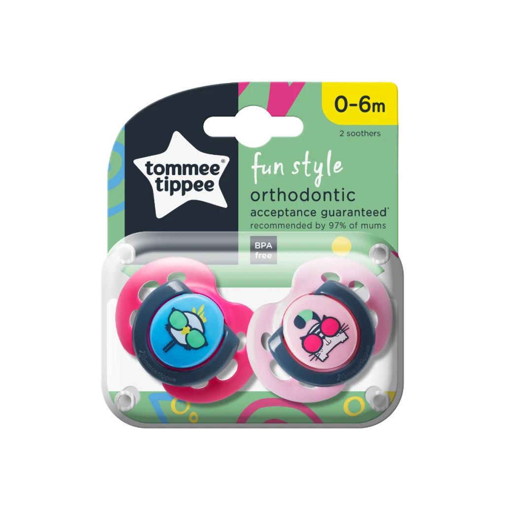 TOMMEE TIPPEE DUDA VARALICA FUN STYLE 0-6MJ.2KOM