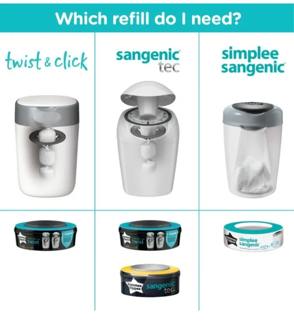 TOMMEE TIPPEE SANGENIC TWIST & CLICK 3
