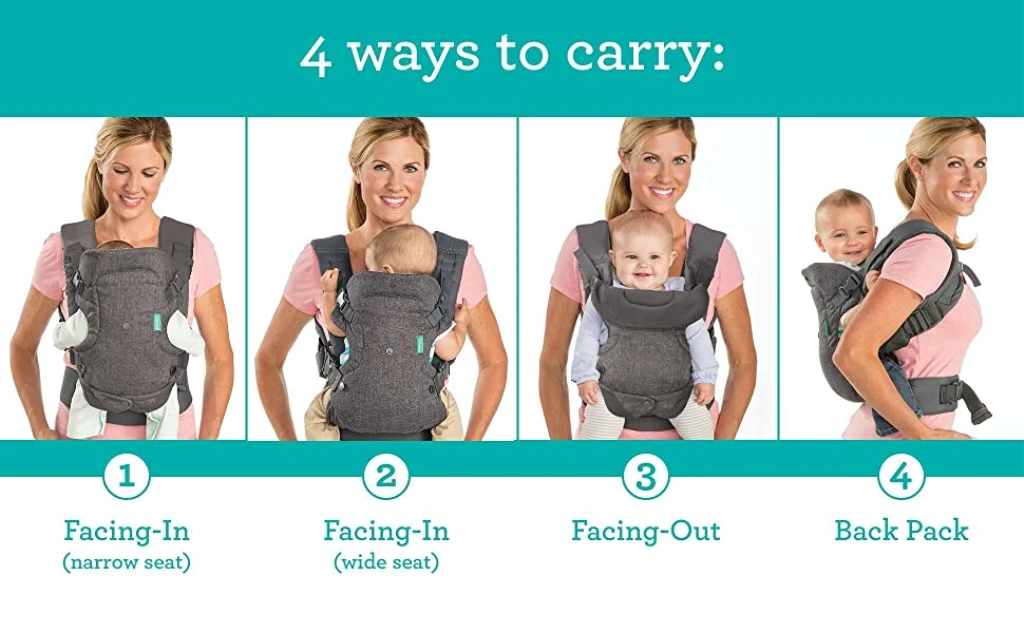 INFANTINO NOSILJKA FLIP ADVANCED 4U1 3.6-14.5KG