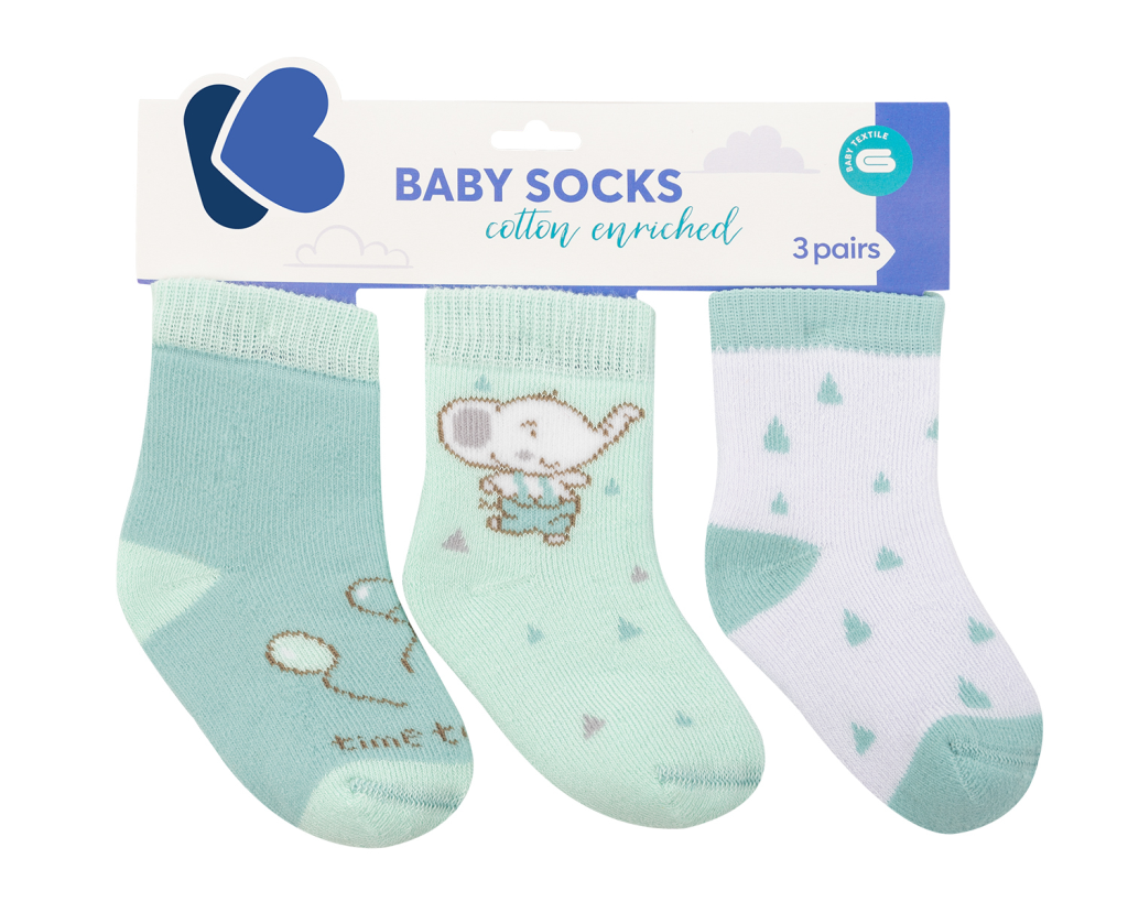 KIKKA BOO TERMO ČARAPE ELEPHANT TIME 6-12M