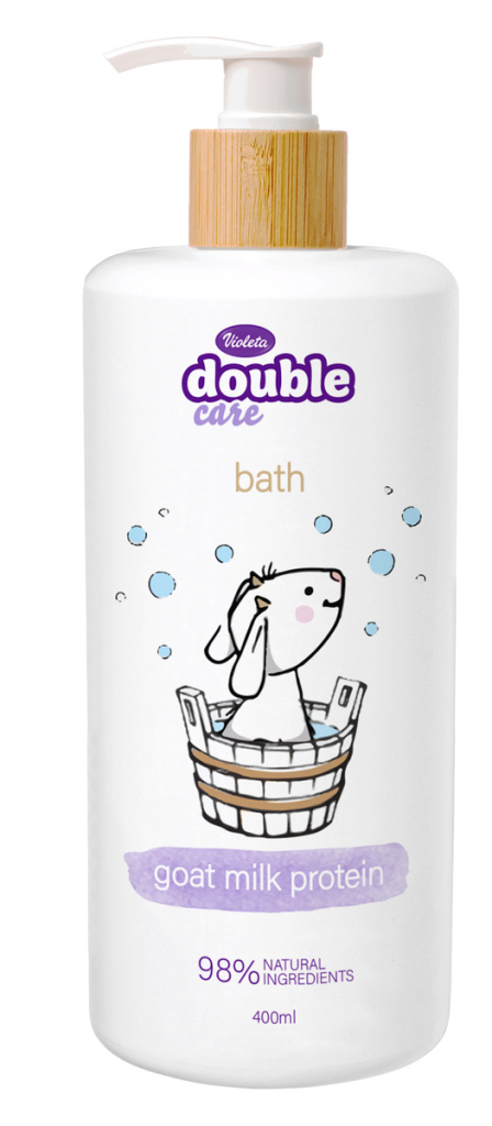 VIOLETA DOUBLE CARE BABY KUPKA 400ML
