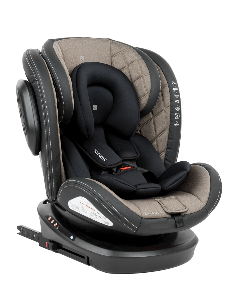 KIKKA BOO AUTOSJEDIŠTE STARK ISOFIX 0-36KG,BEIGE