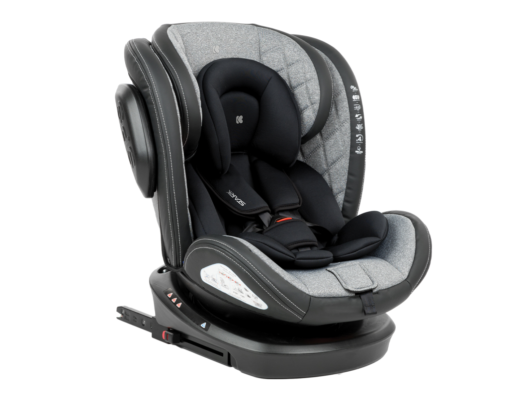 KIKKA BOO AUTOSJEDIŠTE STARK ISOFIX 0-36KG,LIGHT GREY