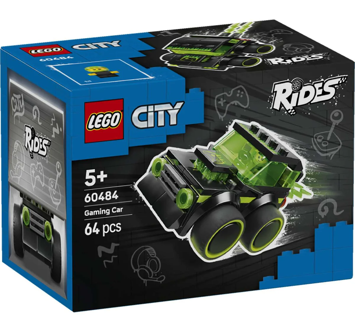 LEGO 60484 VOŽNJE -GAMING TRKAĆI AUTOMOBIL