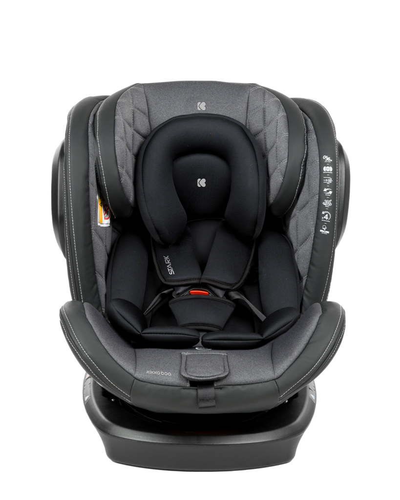 KIKKA BOO AUTOSJEDIŠTE STARK ISOFIX 0-36KG,DARK GREY