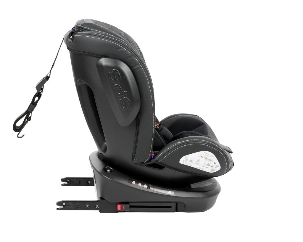KIKKA BOO AUTOSJEDIŠTE STARK ISOFIX 0-36KG,DARK GREY