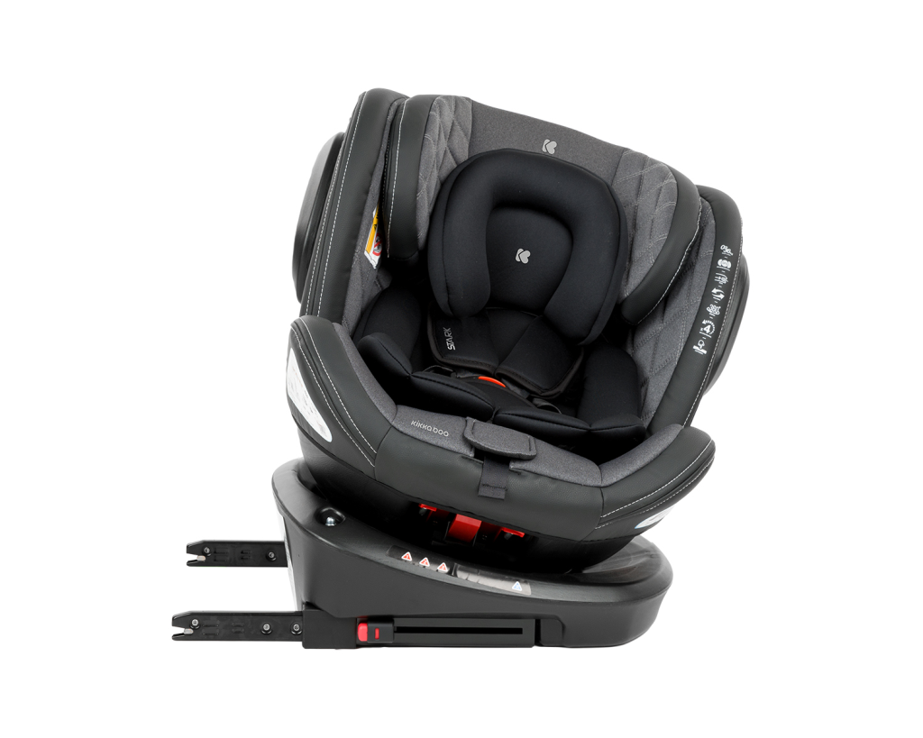 KIKKA BOO AUTOSJEDIŠTE STARK ISOFIX 0-36KG,DARK GREY