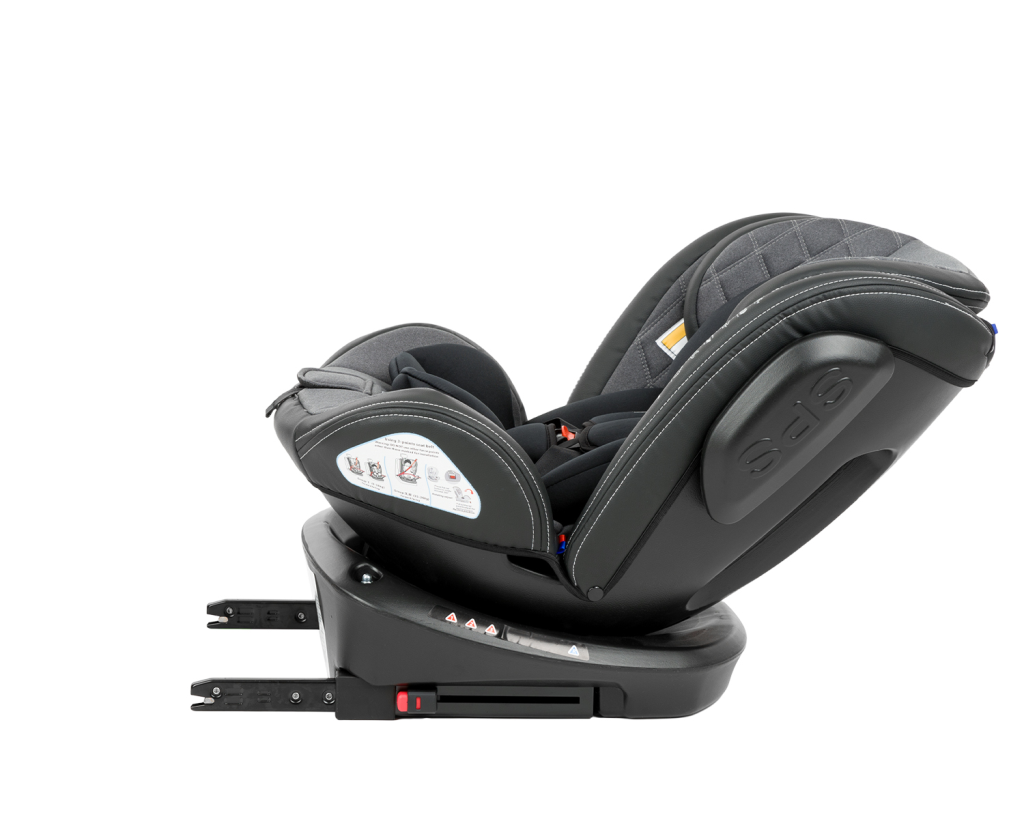 KIKKA BOO AUTOSJEDIŠTE STARK ISOFIX 0-36KG,DARK GREY