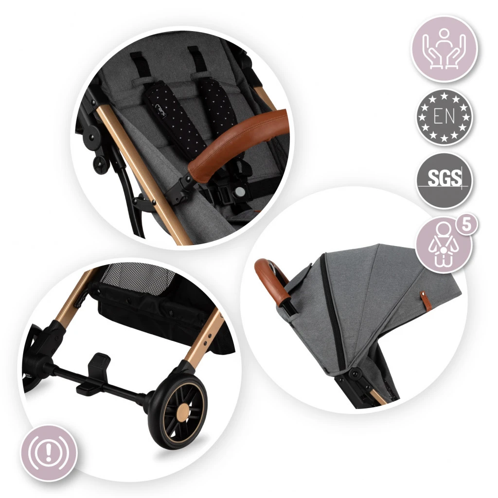 MOMI ESTELLE KOLICA,GREY-GOLD