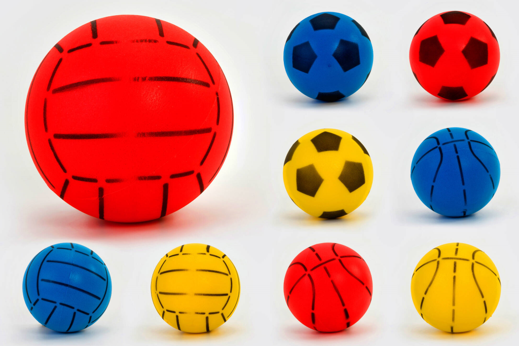 GLOBO PJENASTE LOPTE 12CM