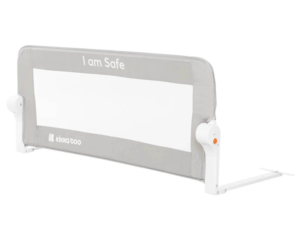 KIKKA BOO I AM SAFE ZAŠTITA ZA KREVET  SIVA 102CM