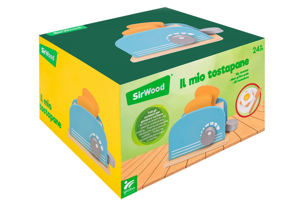 GLOBO DRVENI TOSTER SET