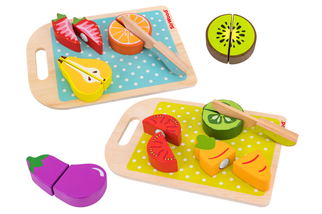 GLOBO DRVENA DASKA S VOĆEM NA ČIČAK