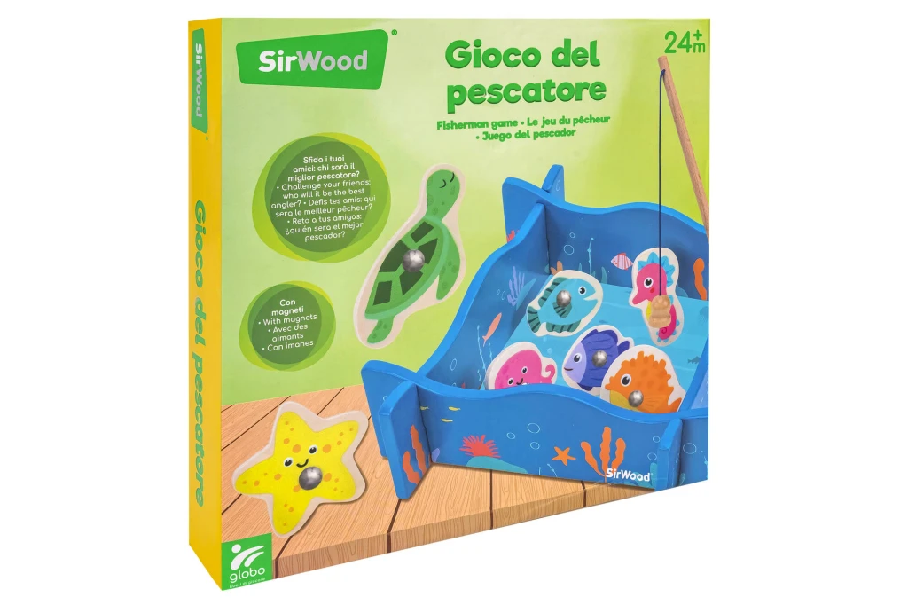 GLOBO DRVENA IGRA PECANJA S MAGNETIMA