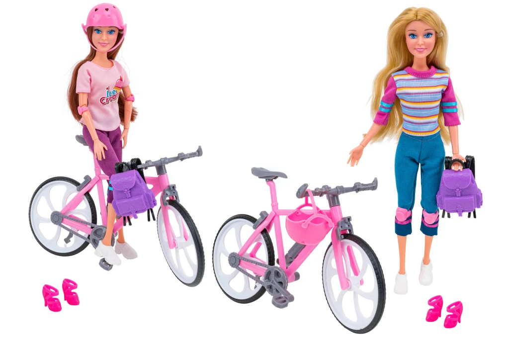 GLOBO BARBIKA S BICIKLOM 29CM