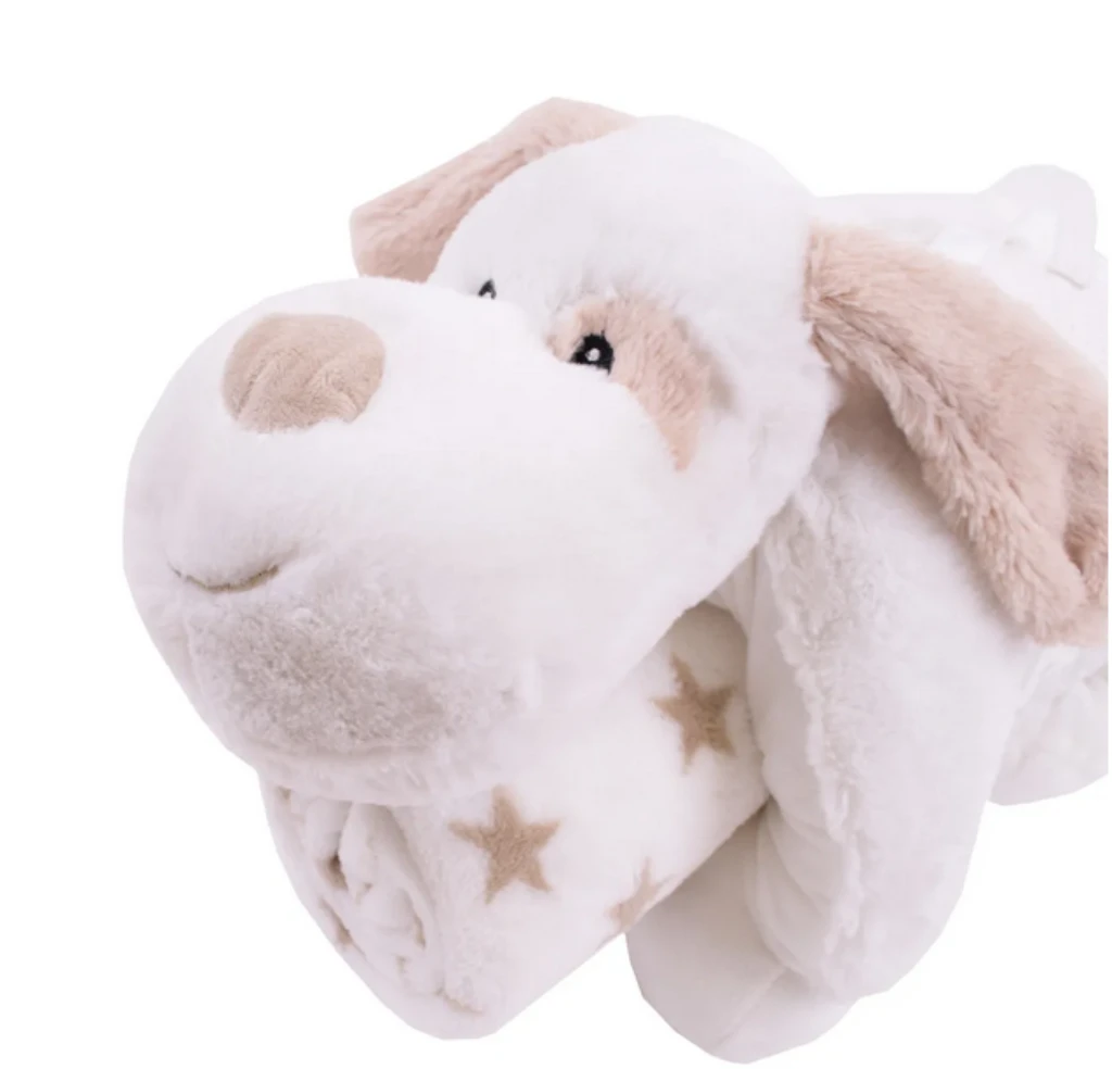 DEKICA I JASTUK PAS,BEIGE