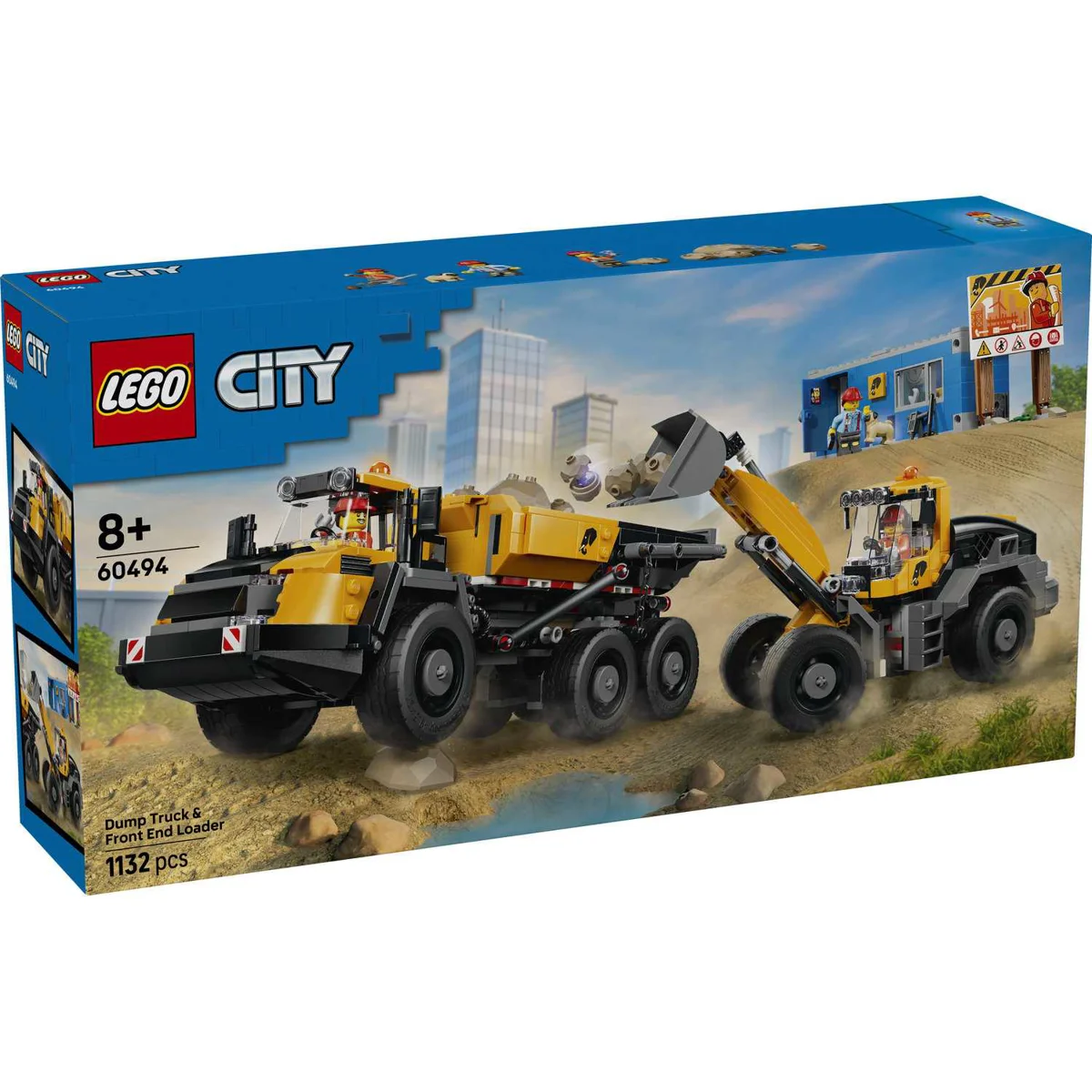 LEGO 60494 KAMION I BAGER