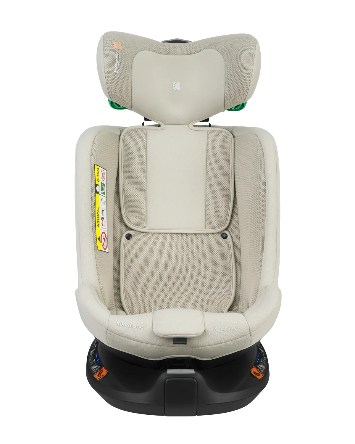 KIKKA BOO AUTOSJEDALICA I-VAN, I-SIZE, 40-150CM, LIGHT BEIGE
