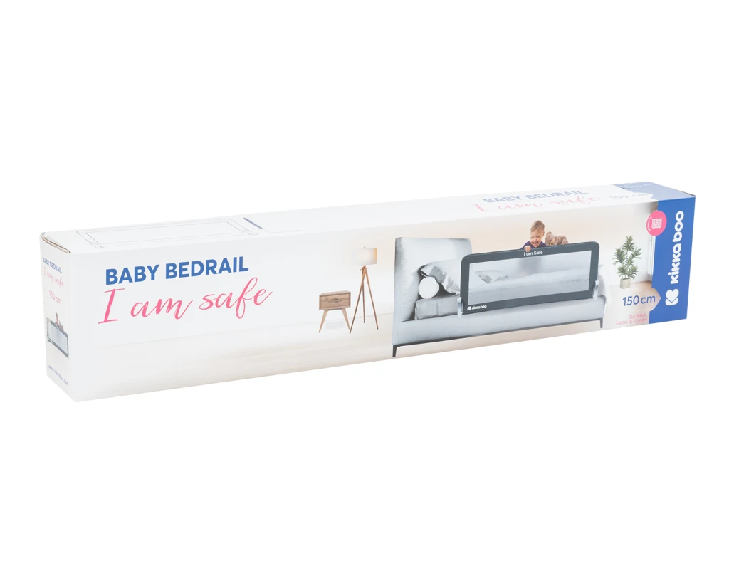 KIKKA BOO I AM SAFE ZAŠTITA ZA KREVET 150CM BEŽ