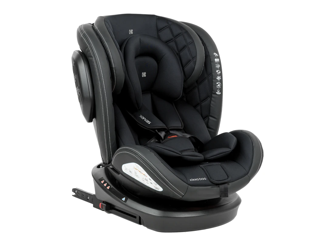 KIKKA BOO AUTOSJEDALICA STARK 0-36KG ISOFIX BLACK