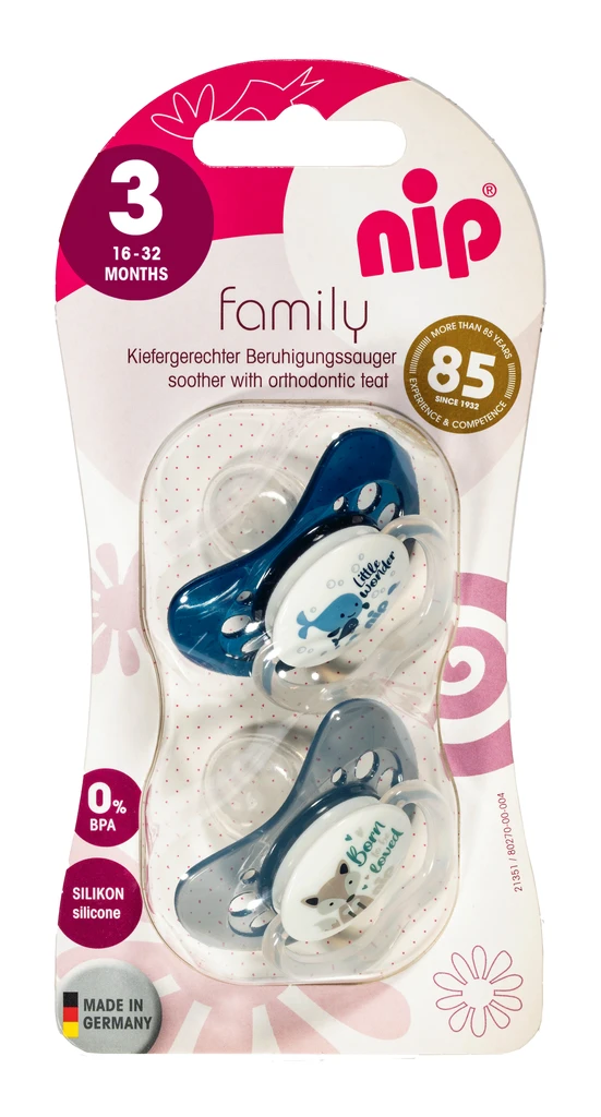 NIP FAMILY DUDA, SILIKON, VEL.3 (16-32 MJESECA)