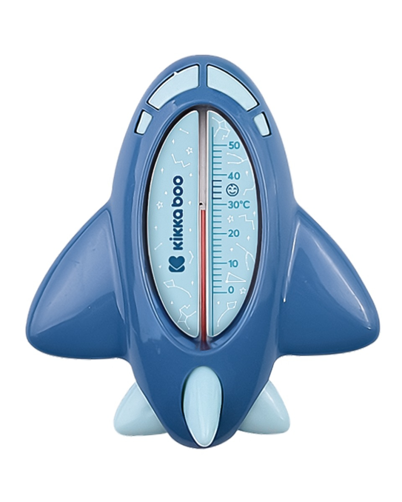 KIKKA BOO TERMOMETAR PLANE BLUE