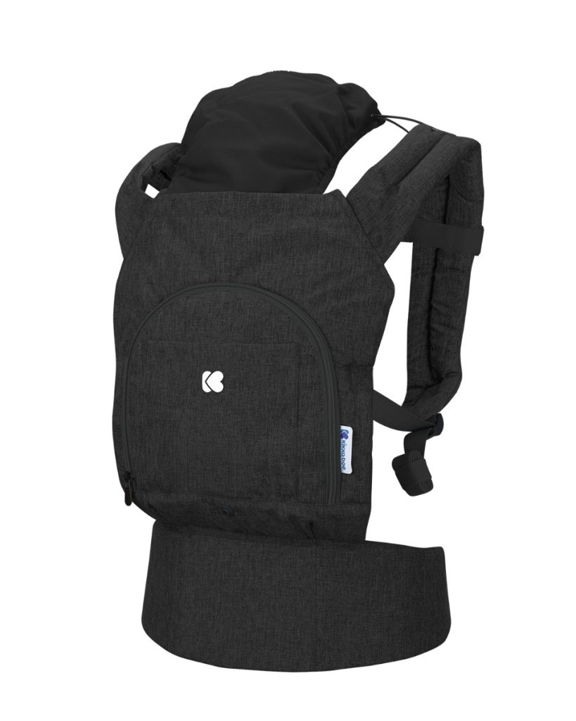 KIKKA BOO KENGUR HOODY,BLACK
