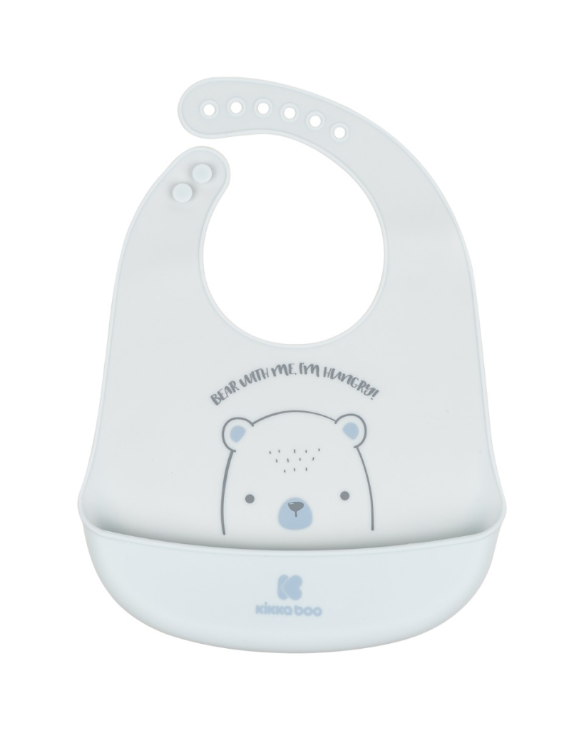 KIKKA BOO SILIKONSKI SIPERAK BEAR WITH ME,BLUE