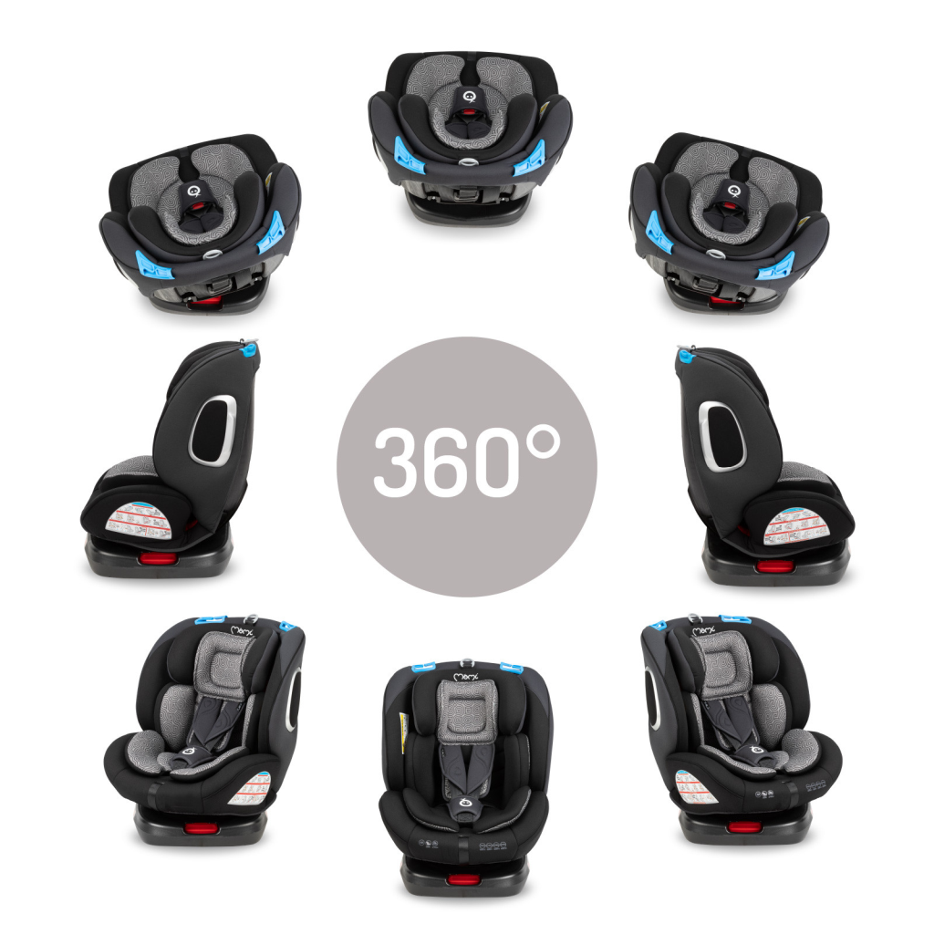 MOMI TORDI AUTOSJEDIŠTE 360,BLACK