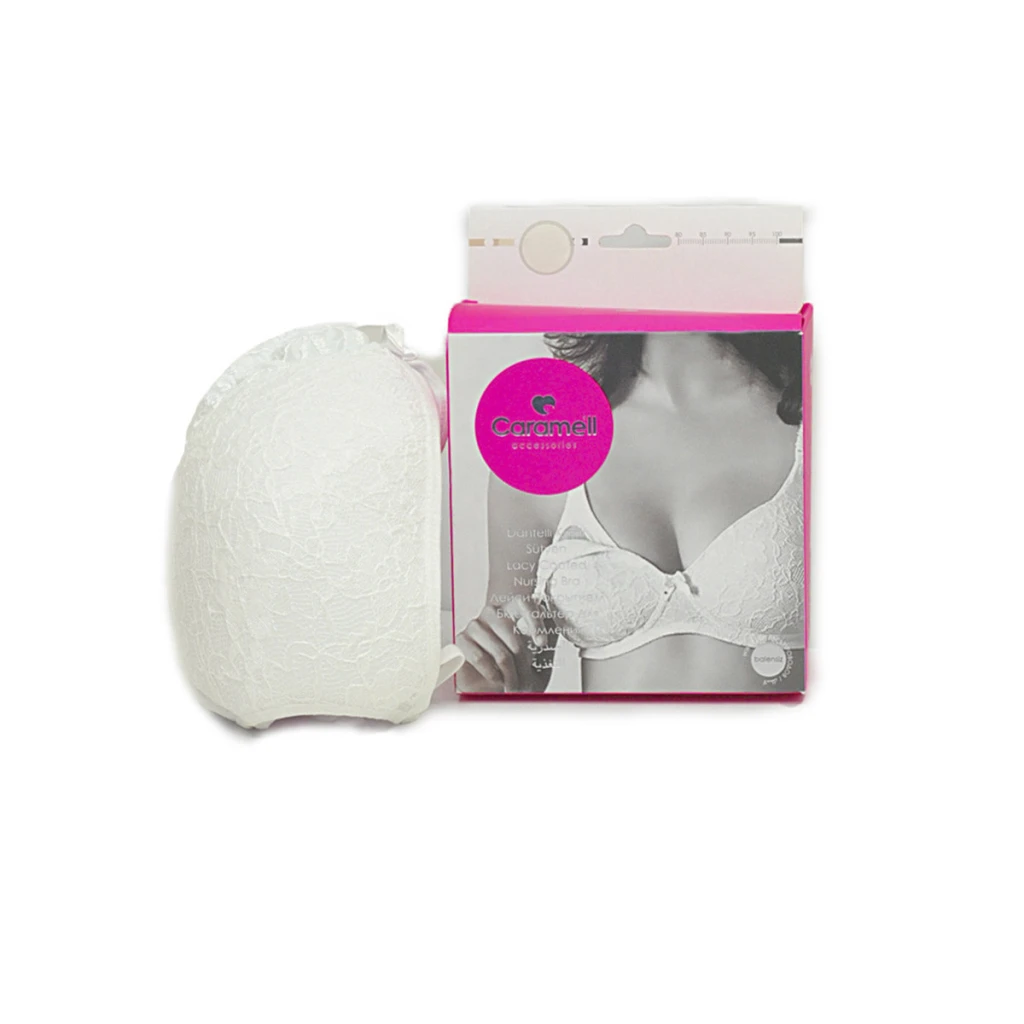 CARAMELL GRUDNJAK VELIČINA 90, BOJA BEŽ ČIPKA ES8337 FOR.